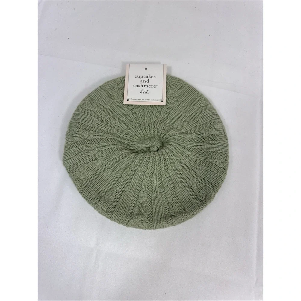 Cupcakes and Cashmere‎ Kids  Girls 24-month Beanie Hat Light Green Soft